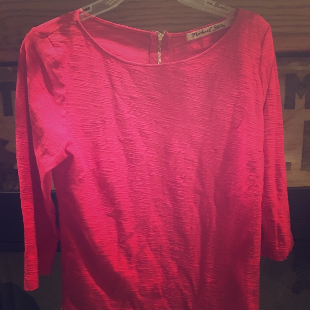 Michael Stars Pink T One Size